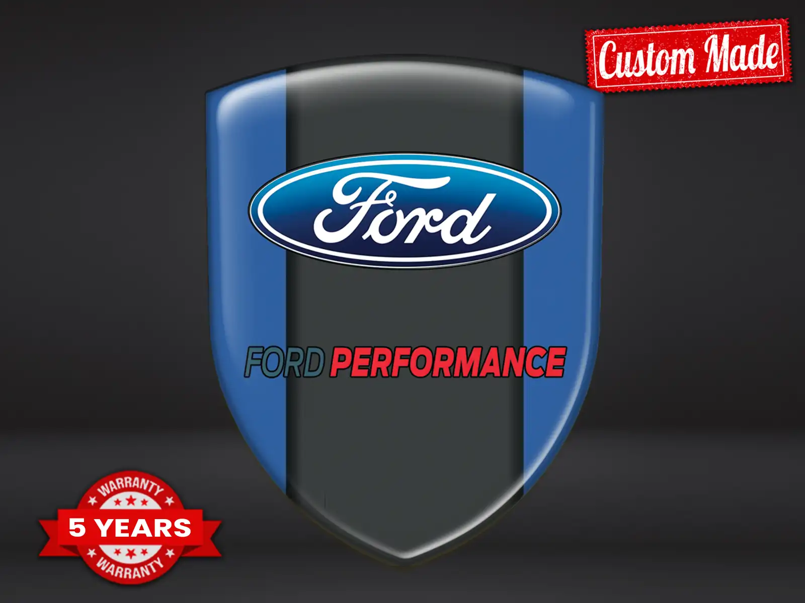 Ford Resina Calcomanía Edición Exclusiva Pegatinas Cúpula
